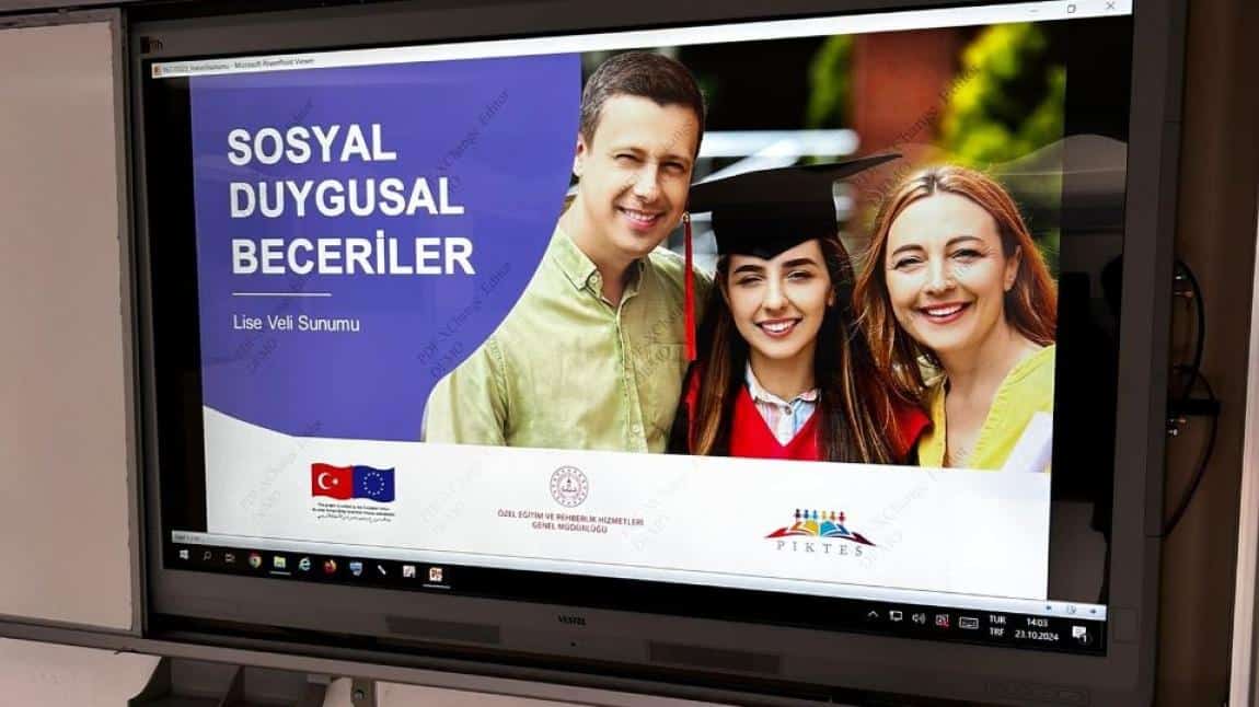 VELİLERİMİZE SOSYAL BECERİLER SEMİNERİ VERİLDİ